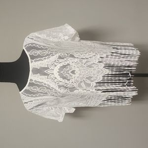Lacy fringe T-shirt